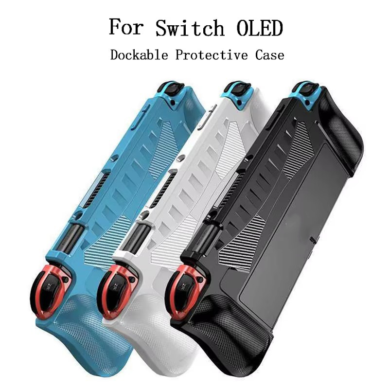 Nintendo Console Switch Oled - Etui ochronne z możliwością dokowania do