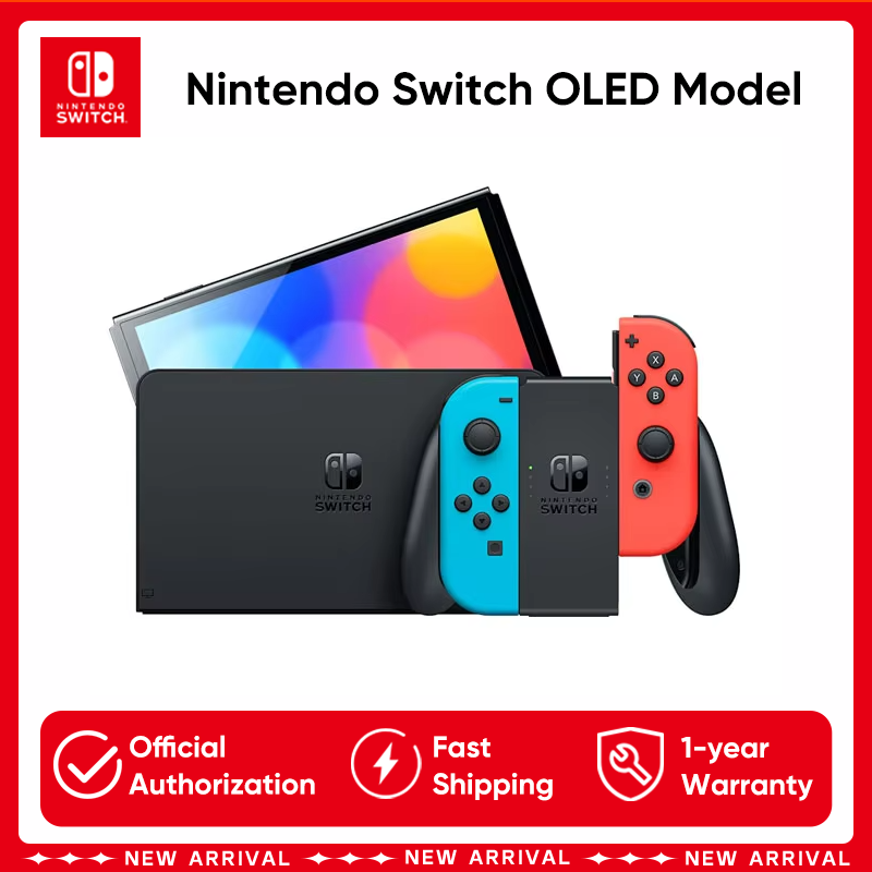 Gaming Console For Sale - Oryginalny model Nintendo Switch OLED Ekran