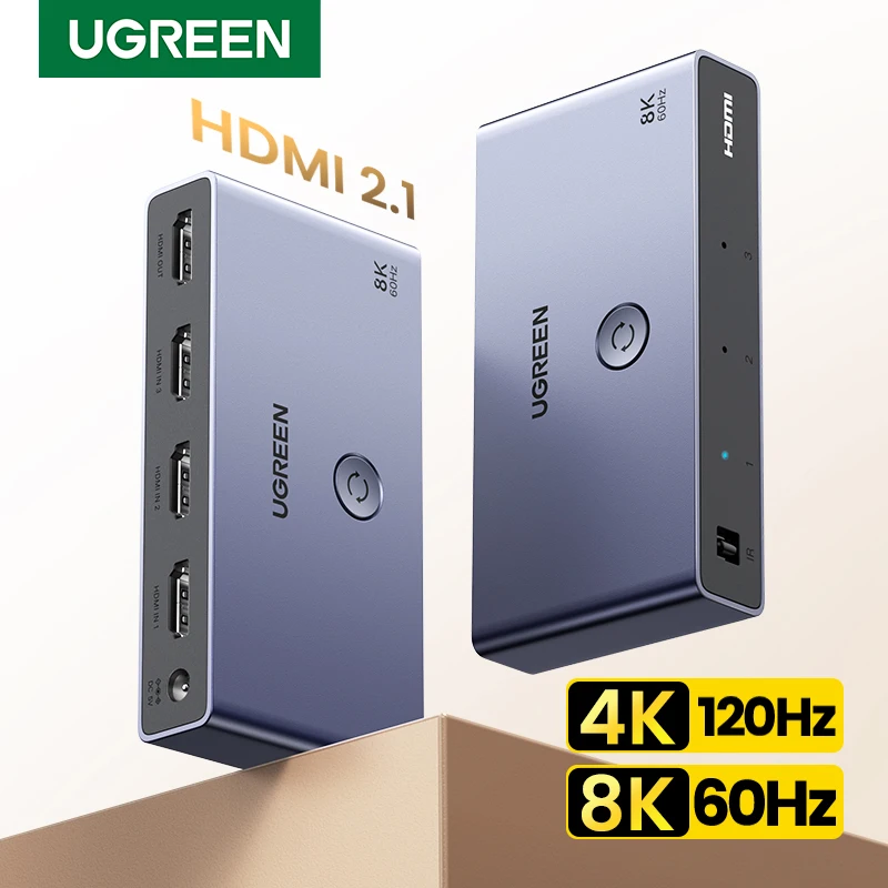 Hdmi Cable 2.1 - UGREEN Przełącznik HDMI 2.1 8K 60Hz