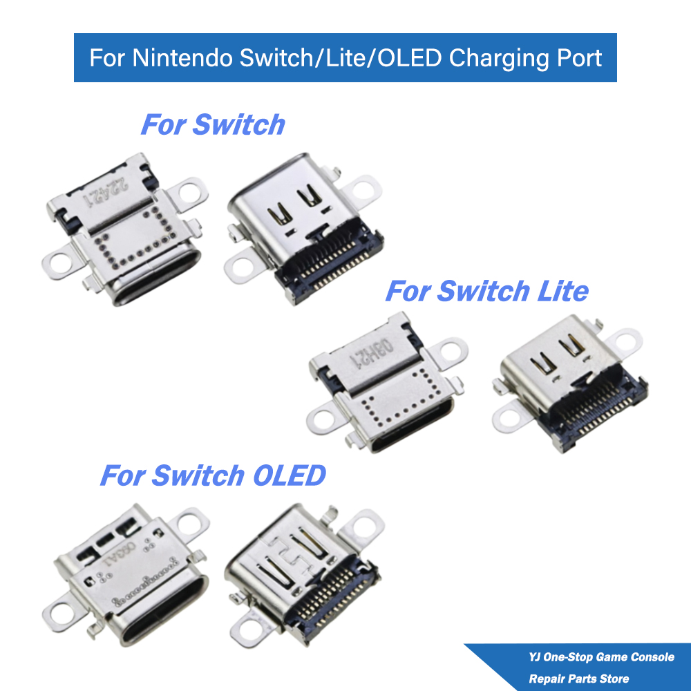 Nintendo Console Switch Oled - 2/5/10 szt. Zamiennik portu ładowania do