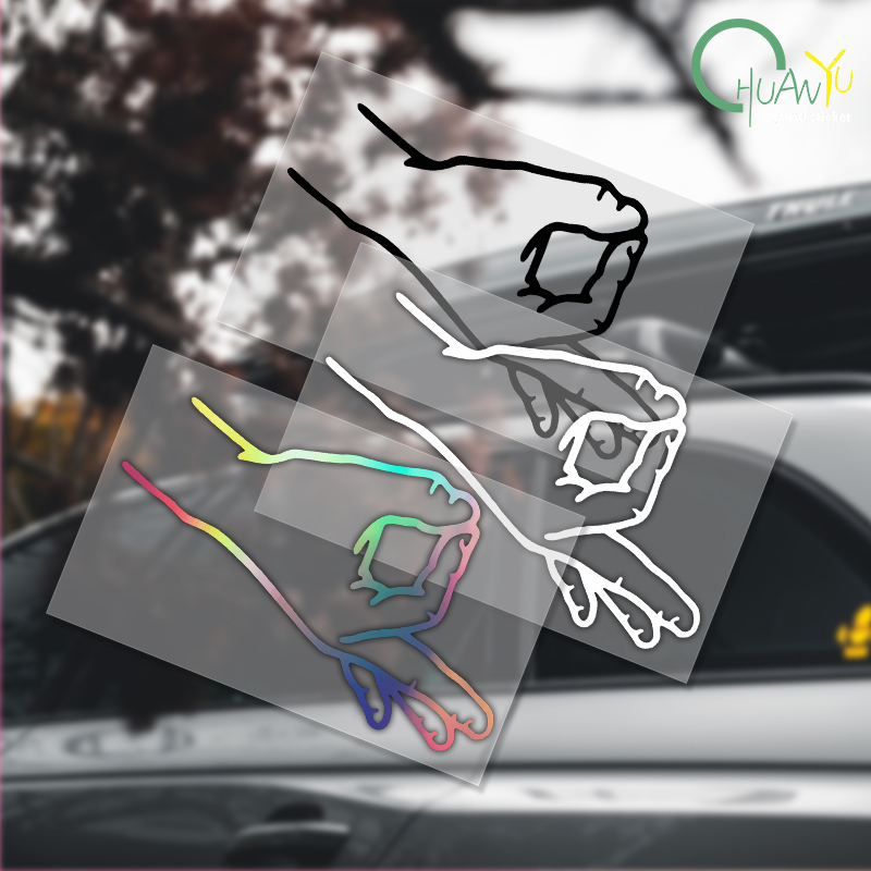 Gaming Console In Car - Ciekawa gra w kształcie koła Naklejka