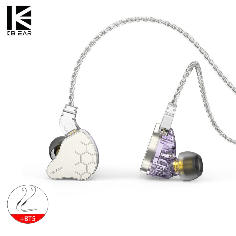 Gaming Headset Wired - KBEAR Lark 1DD + 1BA hybrydowe