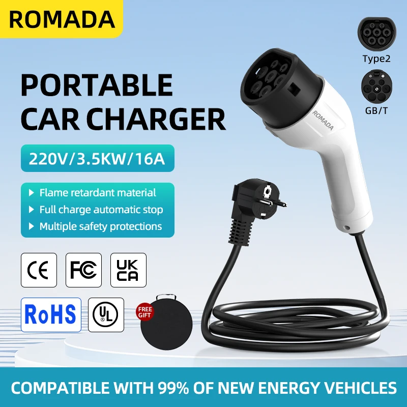 Pc Gaming Handheld Console - Kabel do ładowania samochodów elektrycznych ROMADA