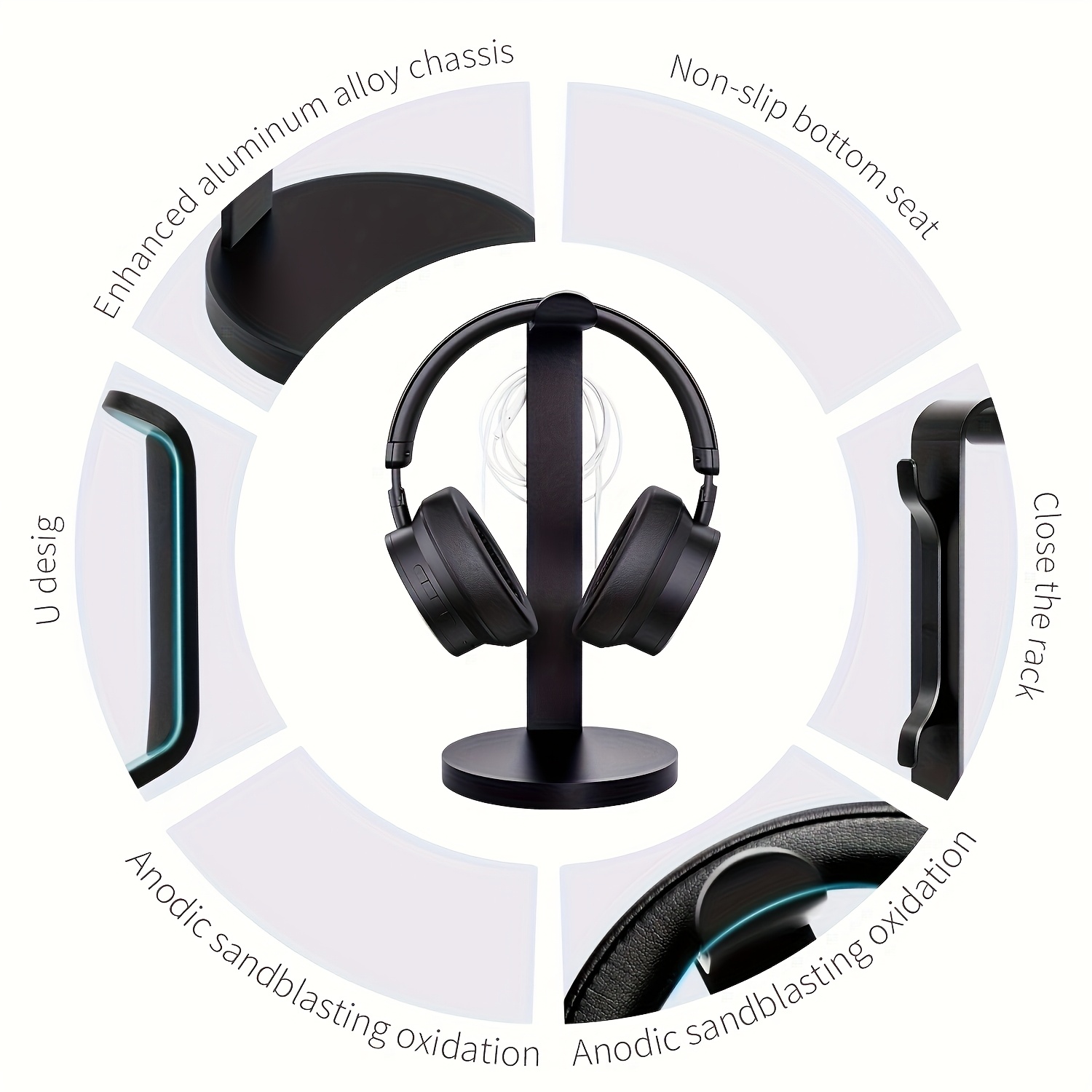 Stojak na słuchawki z aluminiu – Gaming Headset Wired recenzja i cena