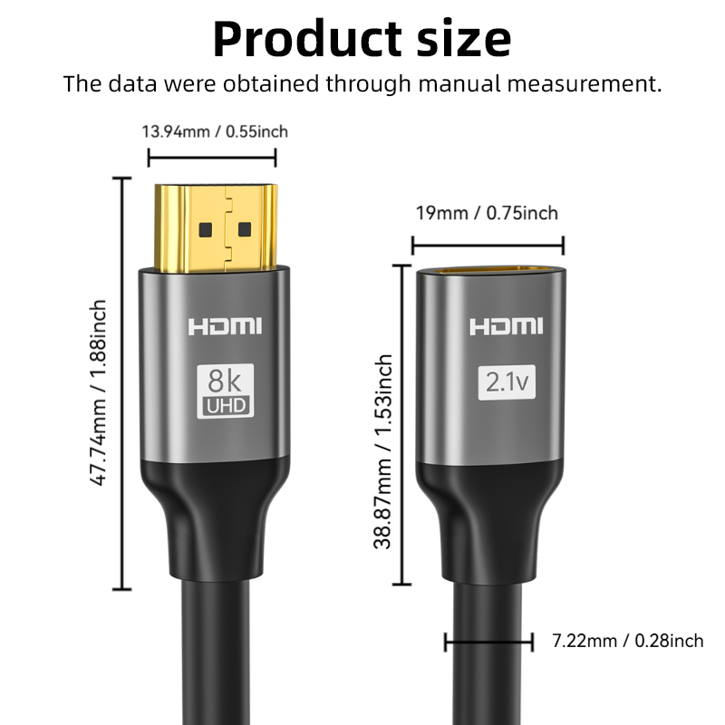 Przedłużacz 8K 60Hz 4K@120Hz H – Hdmi Cable 2.1 recenzja i cena
