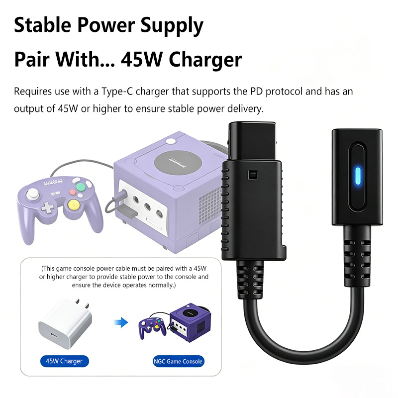 Kabel ładujący Type C 45W PD d – Gaming Console Latest recenzja i cena