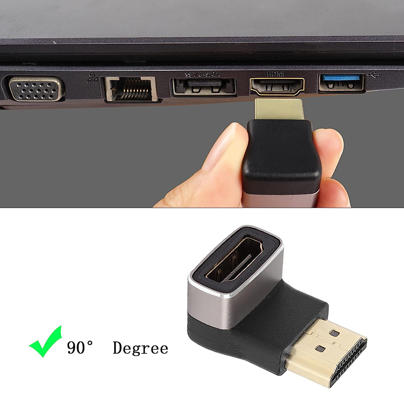 Kątowy Adapter HD 2.1 męski na – Hdmi Cable 2.1 recenzja i cena