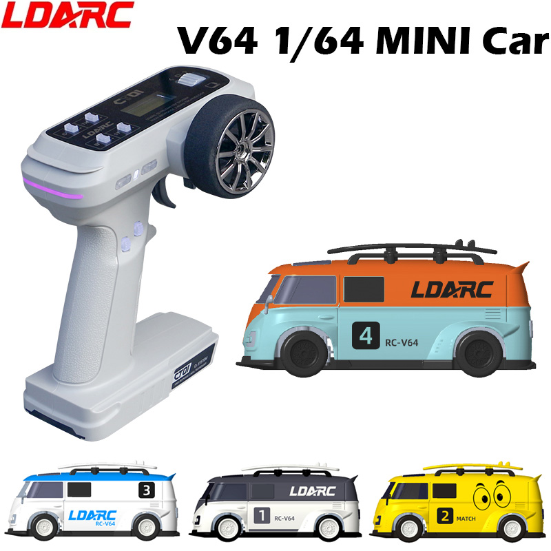 1:64 LDARC V64 Mini Autobus Zd – Gaming Console In Car recenzja i cena